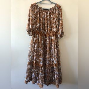 Ryan Michelle Floral Dress